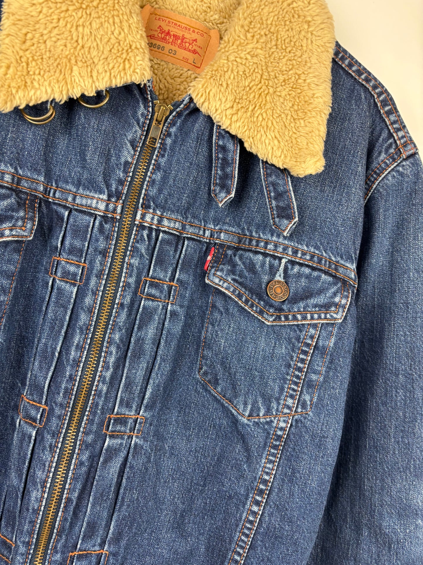 Veste en jean Lévis
