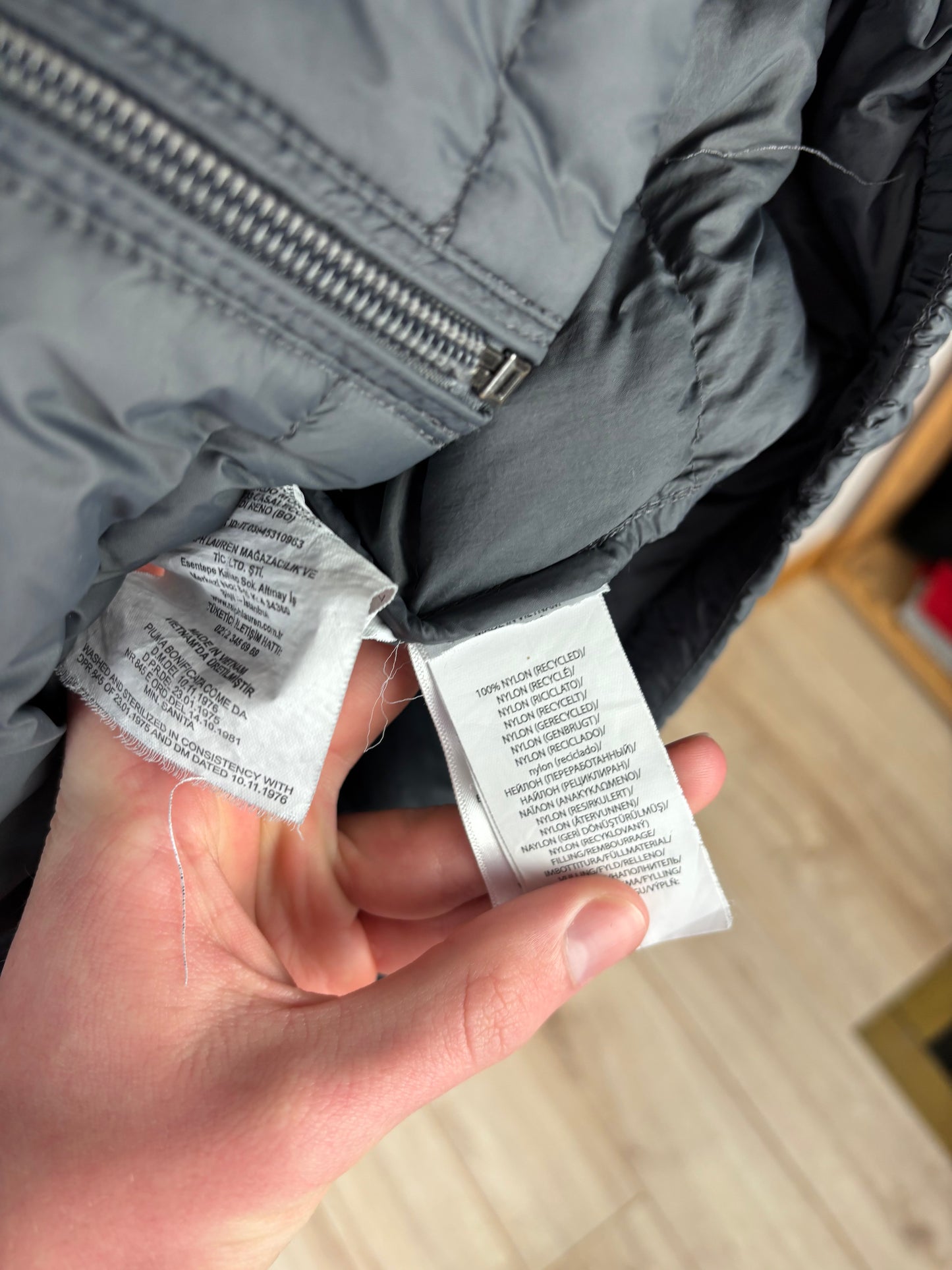 Veste Ralph Lauren grise taille S