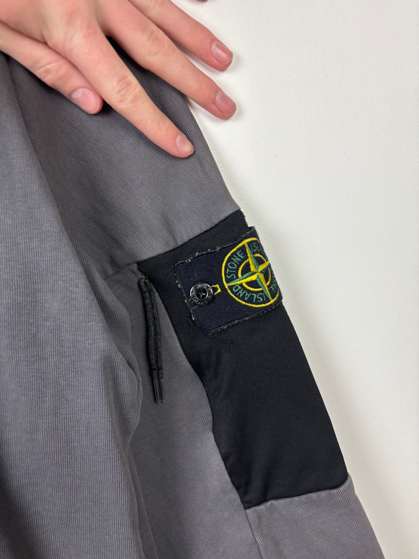 Veste zip Stone Island grise