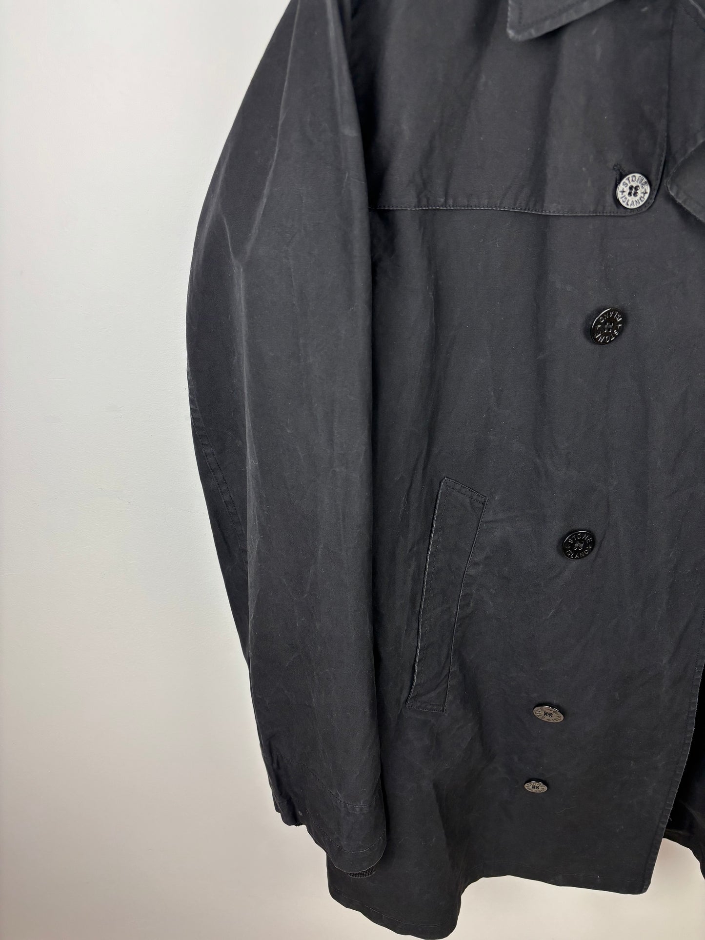 Trench Stone Island noir