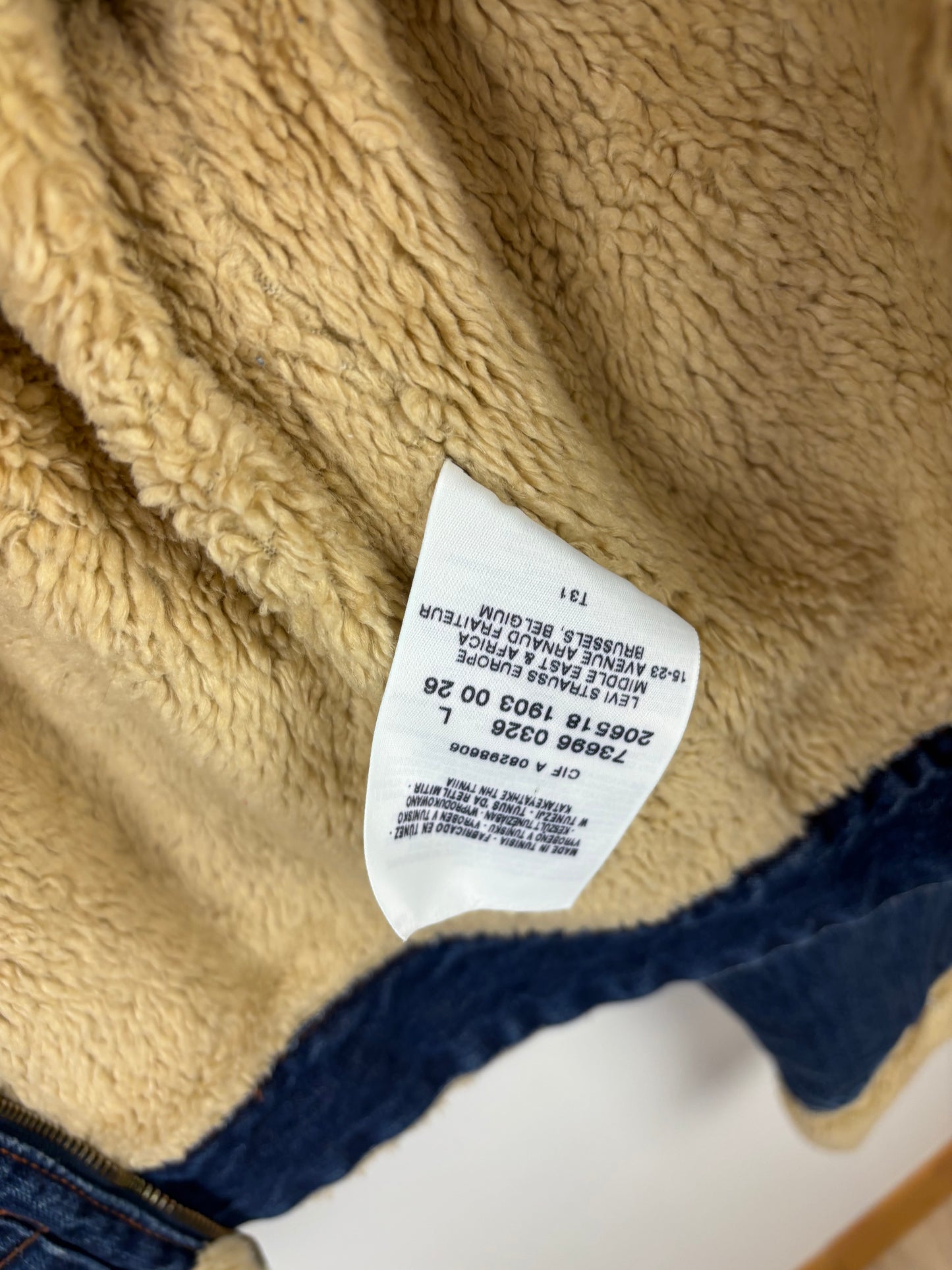 Veste en jean Lévis
