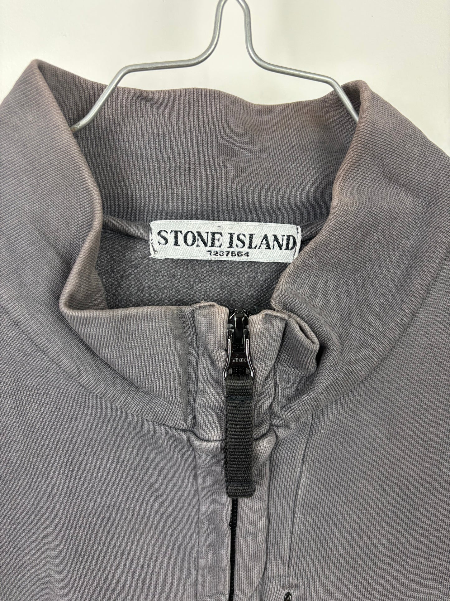 Veste zip Stone Island grise