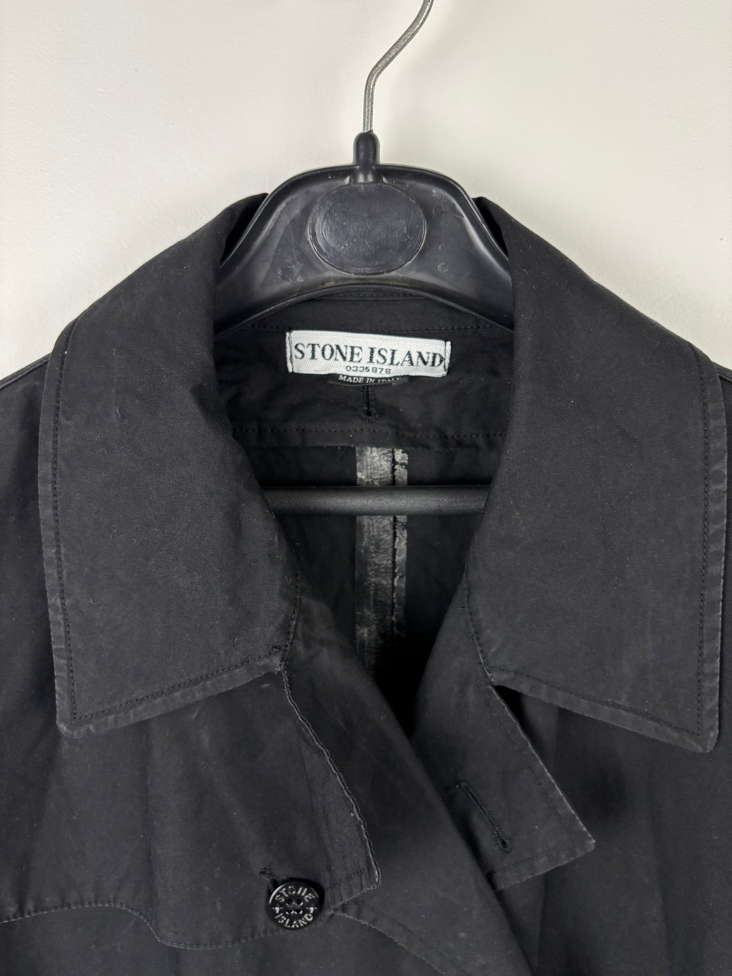Trench Stone Island noir