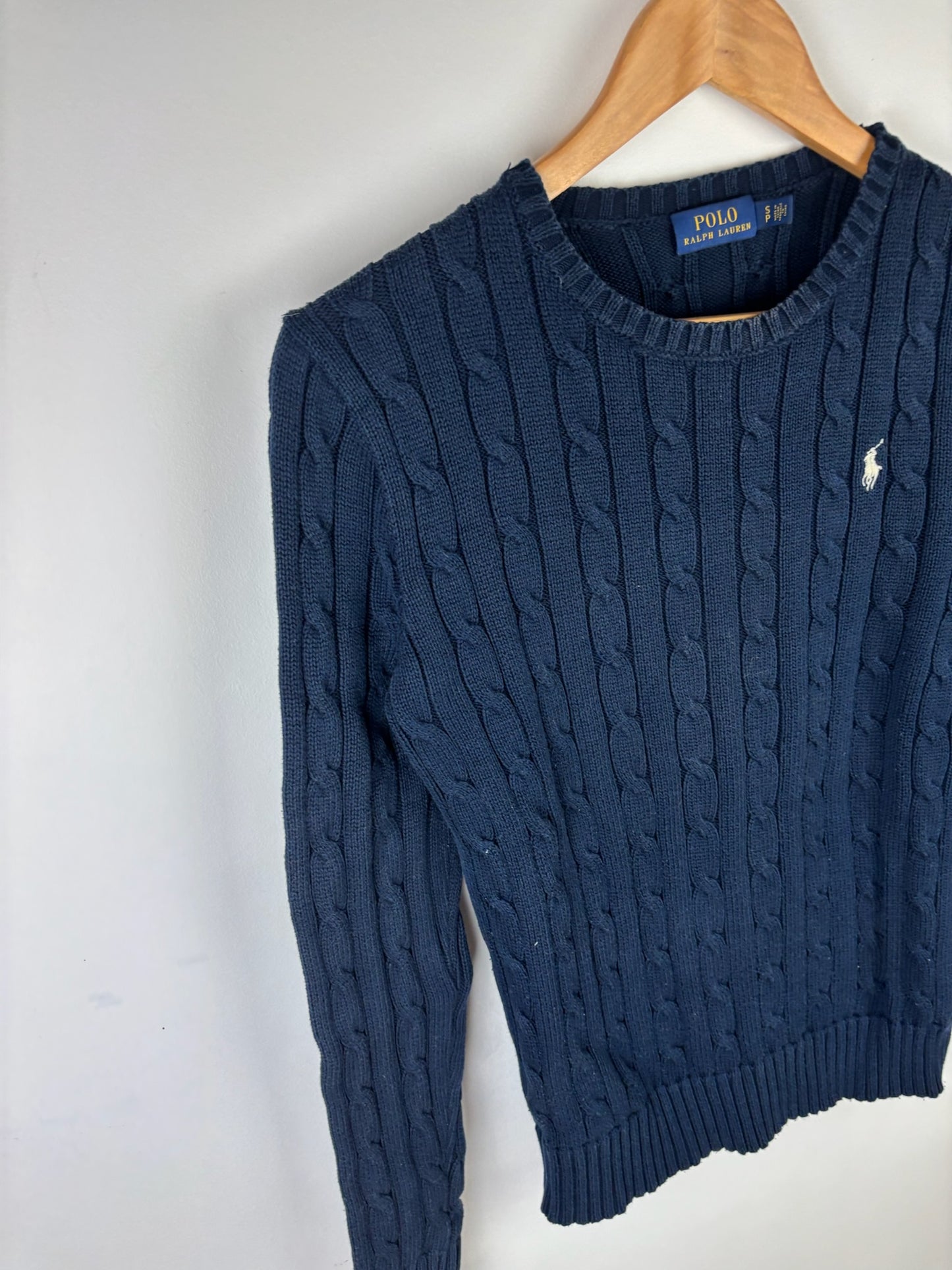 Pull en maille torsadé Ralph Lauren