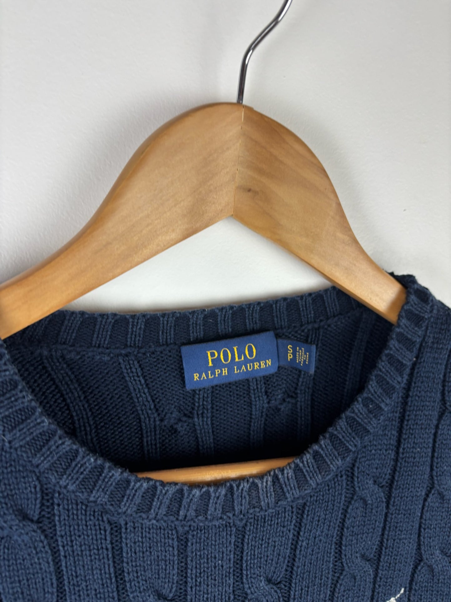 Pull en maille torsadé Ralph Lauren