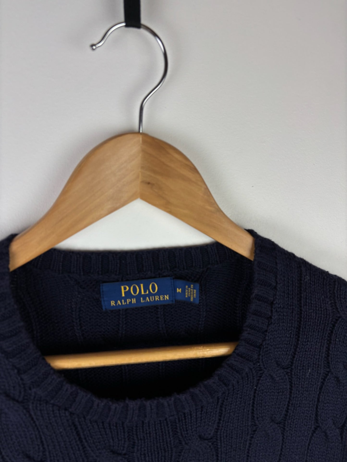 Pull en maille torsadé Ralph Lauren