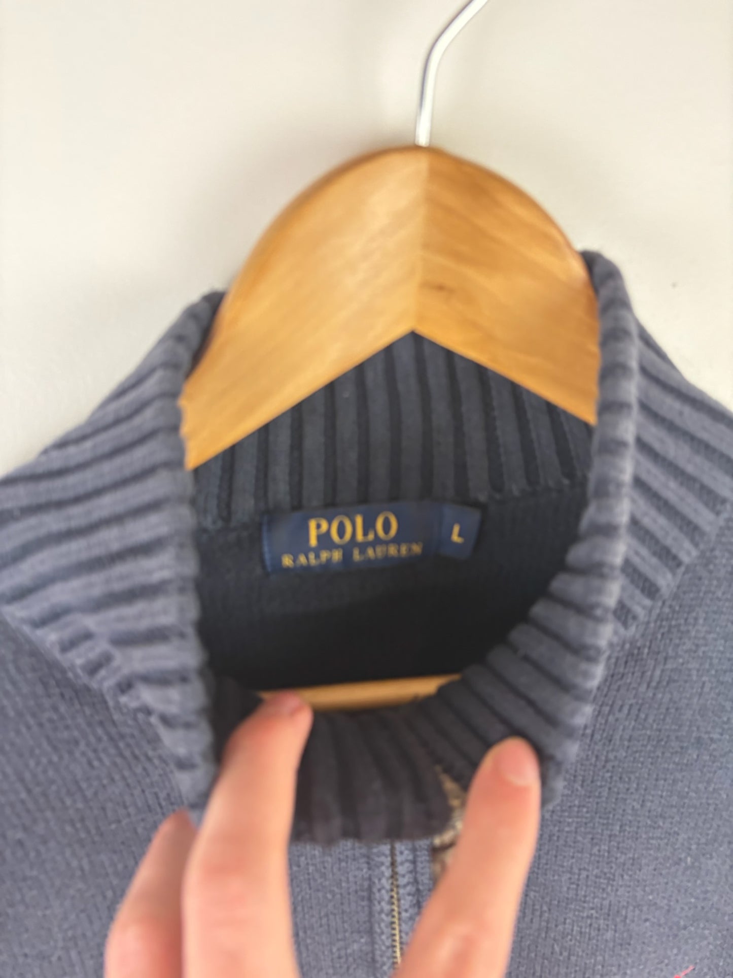 Pull col zippé Ralph Lauren