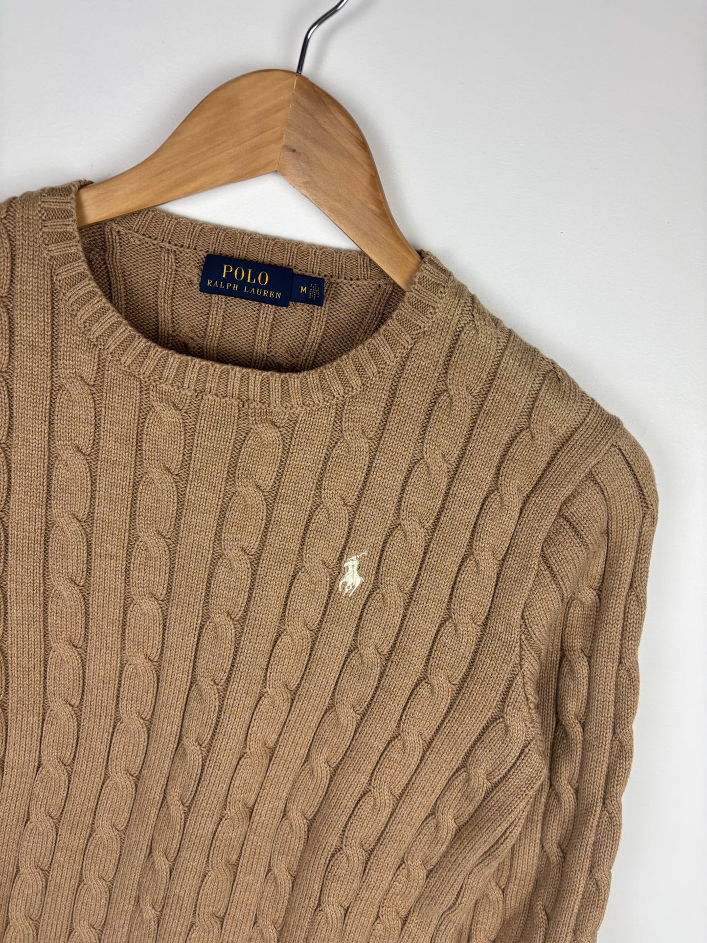 Pull en maille torsadé Ralph Lauren