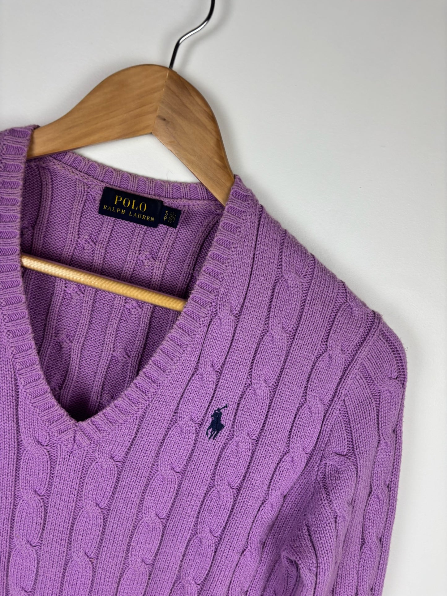 Pull en maille torsadé Ralph Lauren
