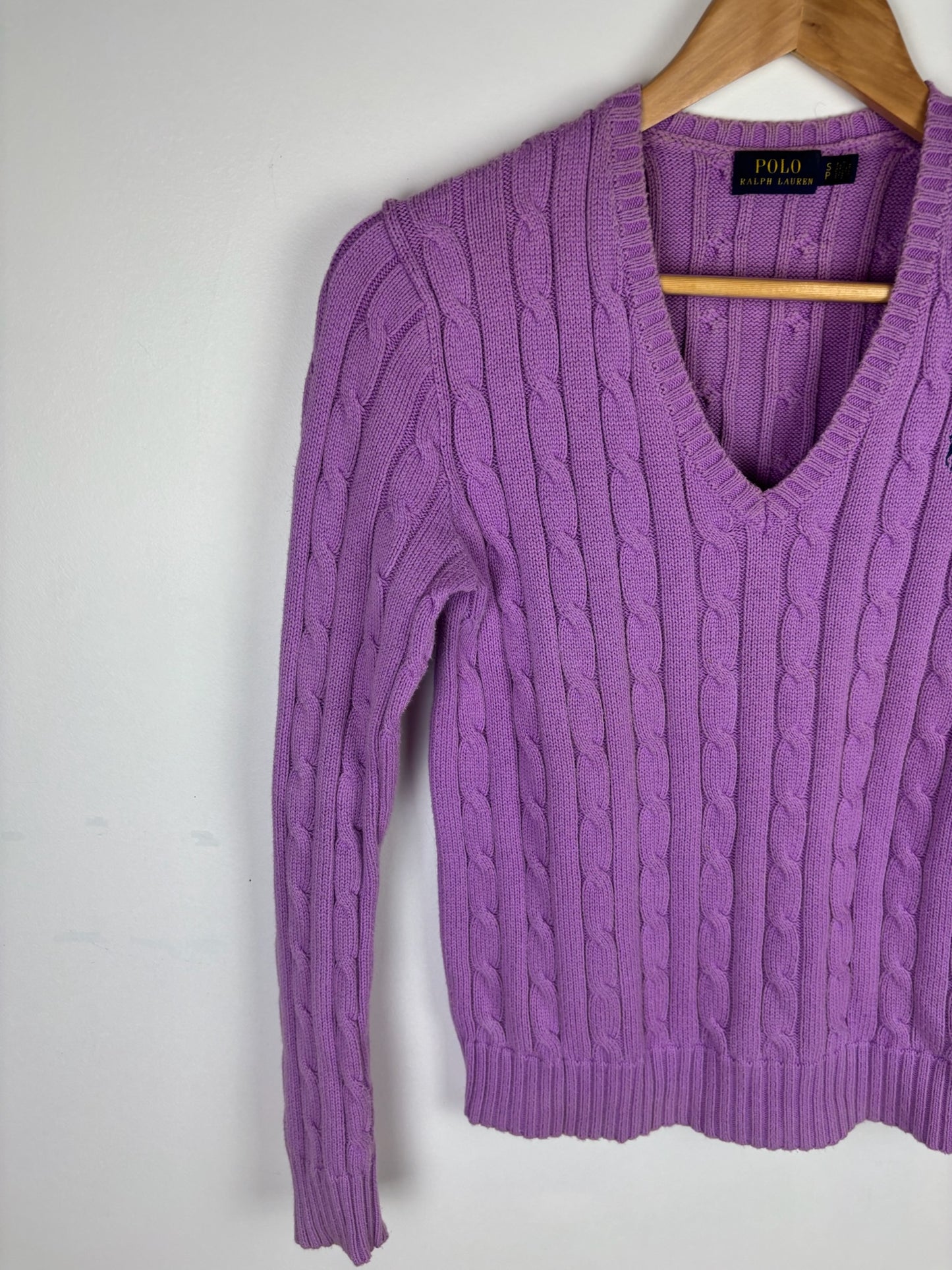 Pull en maille torsadé Ralph Lauren