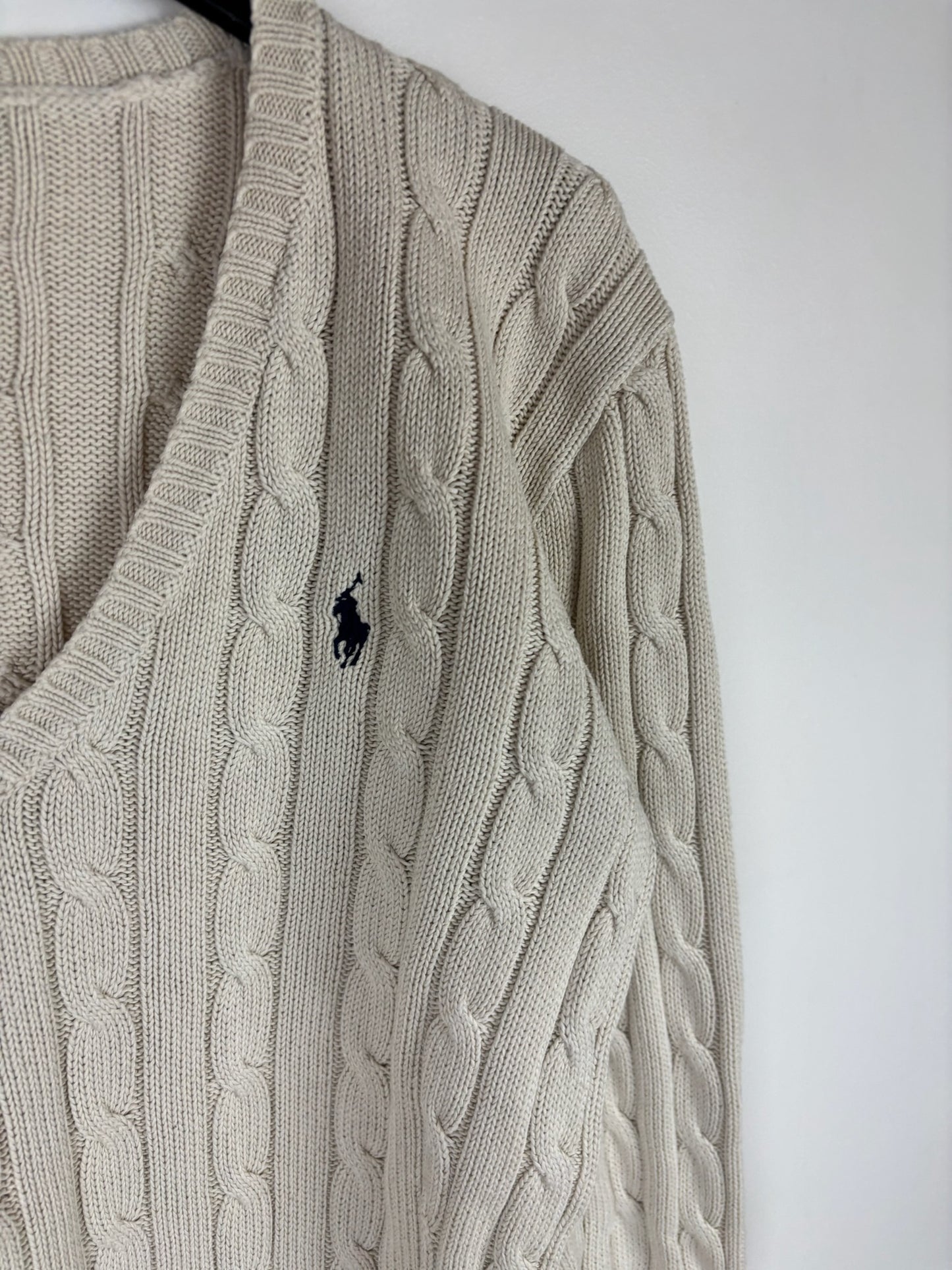 Pull en maille torsadé Ralph Lauren