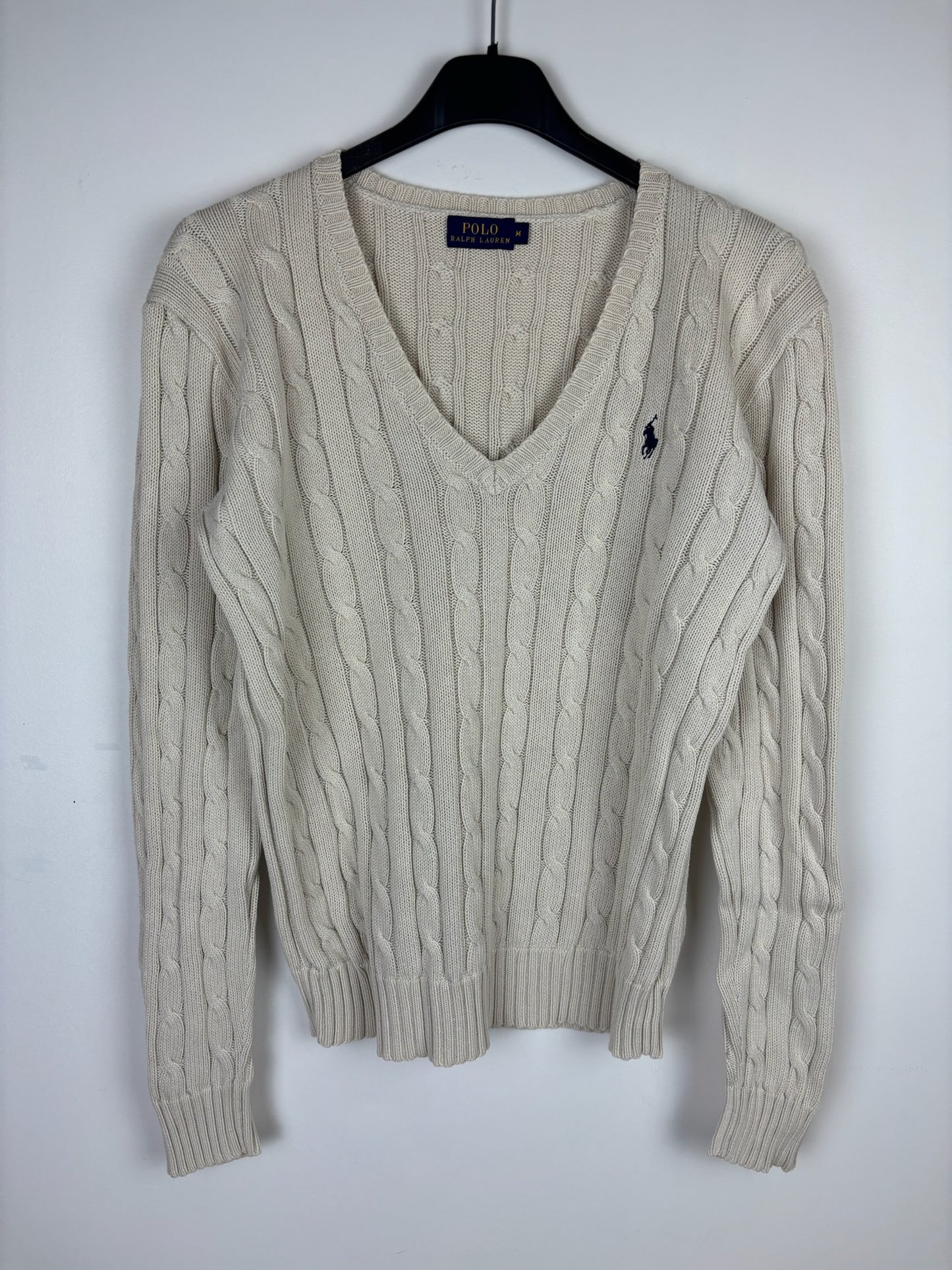Pull en maille torsadé Ralph Lauren