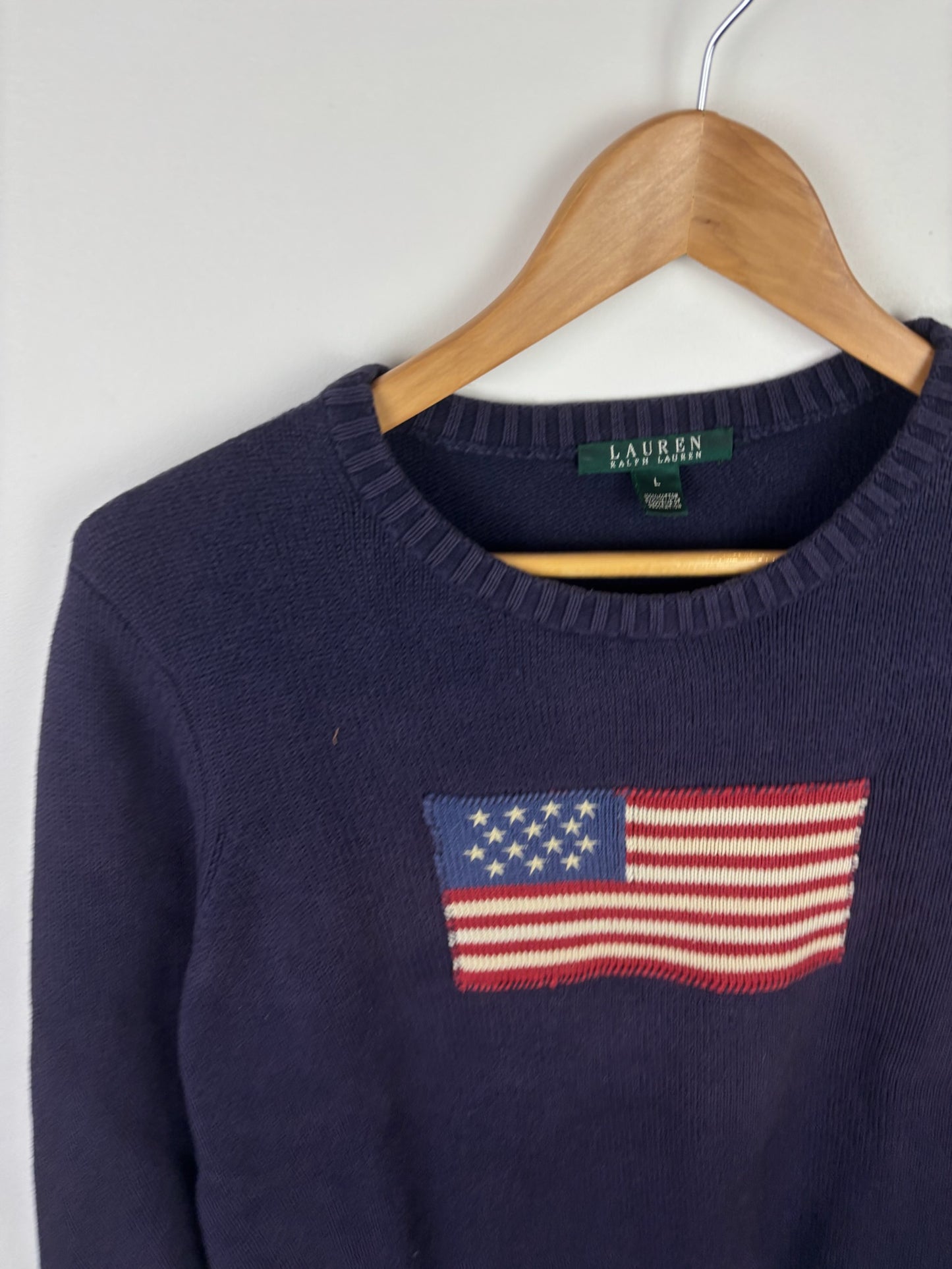 Pull en maille Ralph Lauren FLAG