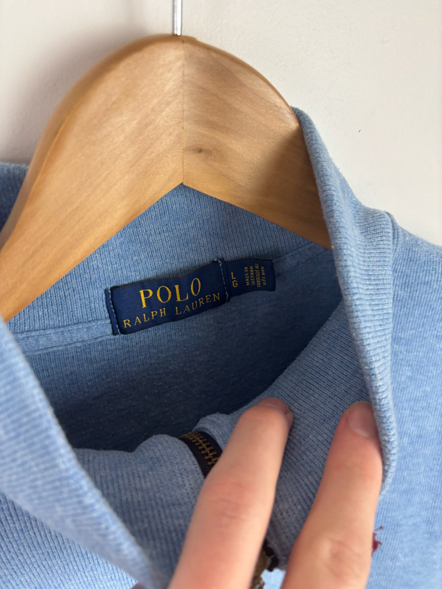 Pull Col zippé Ralph Lauren