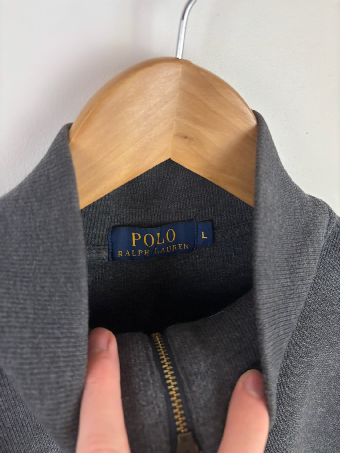 Pull col zippé Ralph Lauren