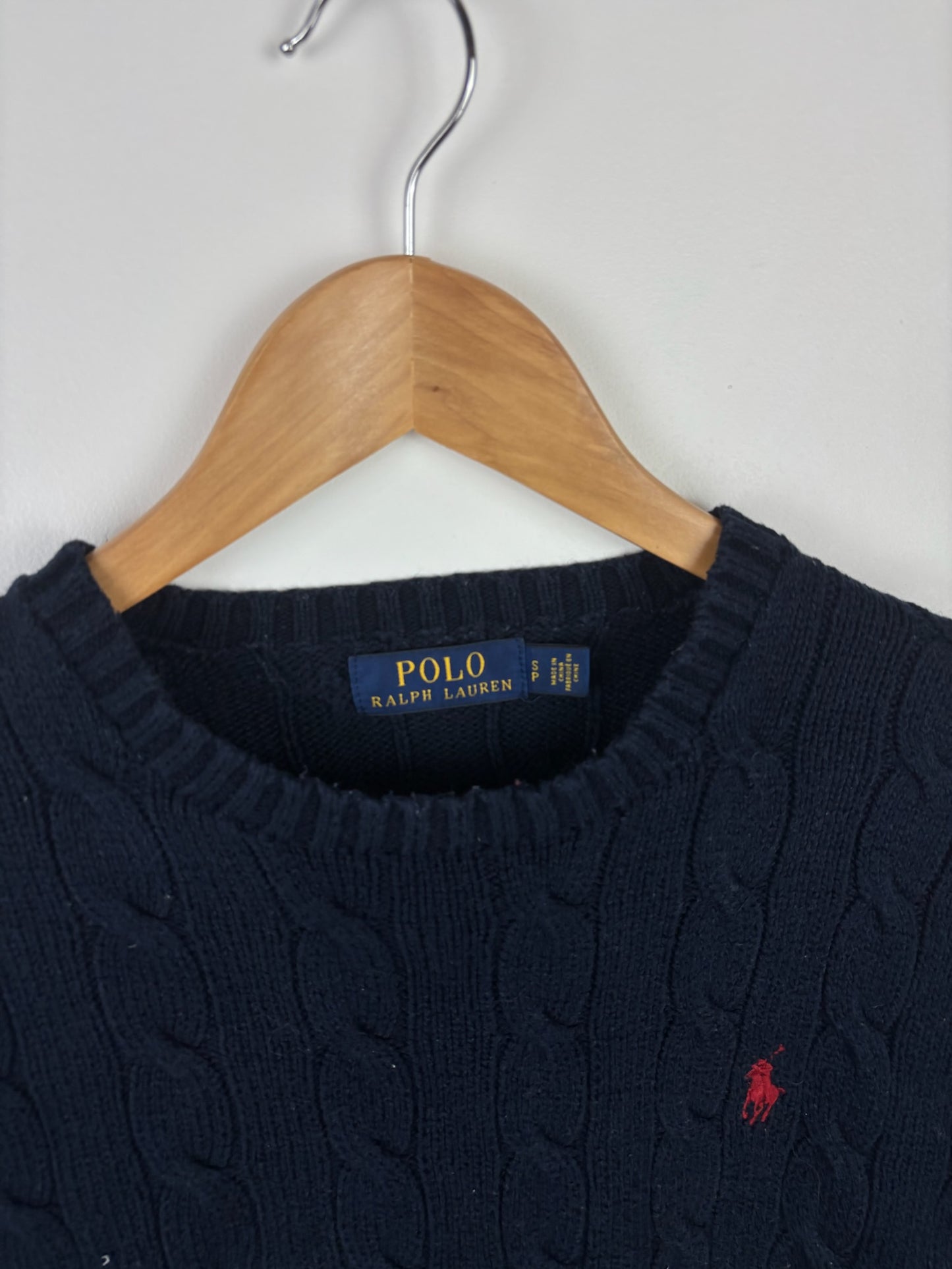 Pull en maille torsadé Ralph Lauren