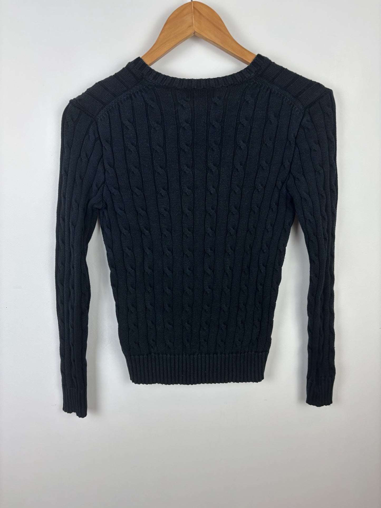 Pull torsadé col v Ralph Lauren