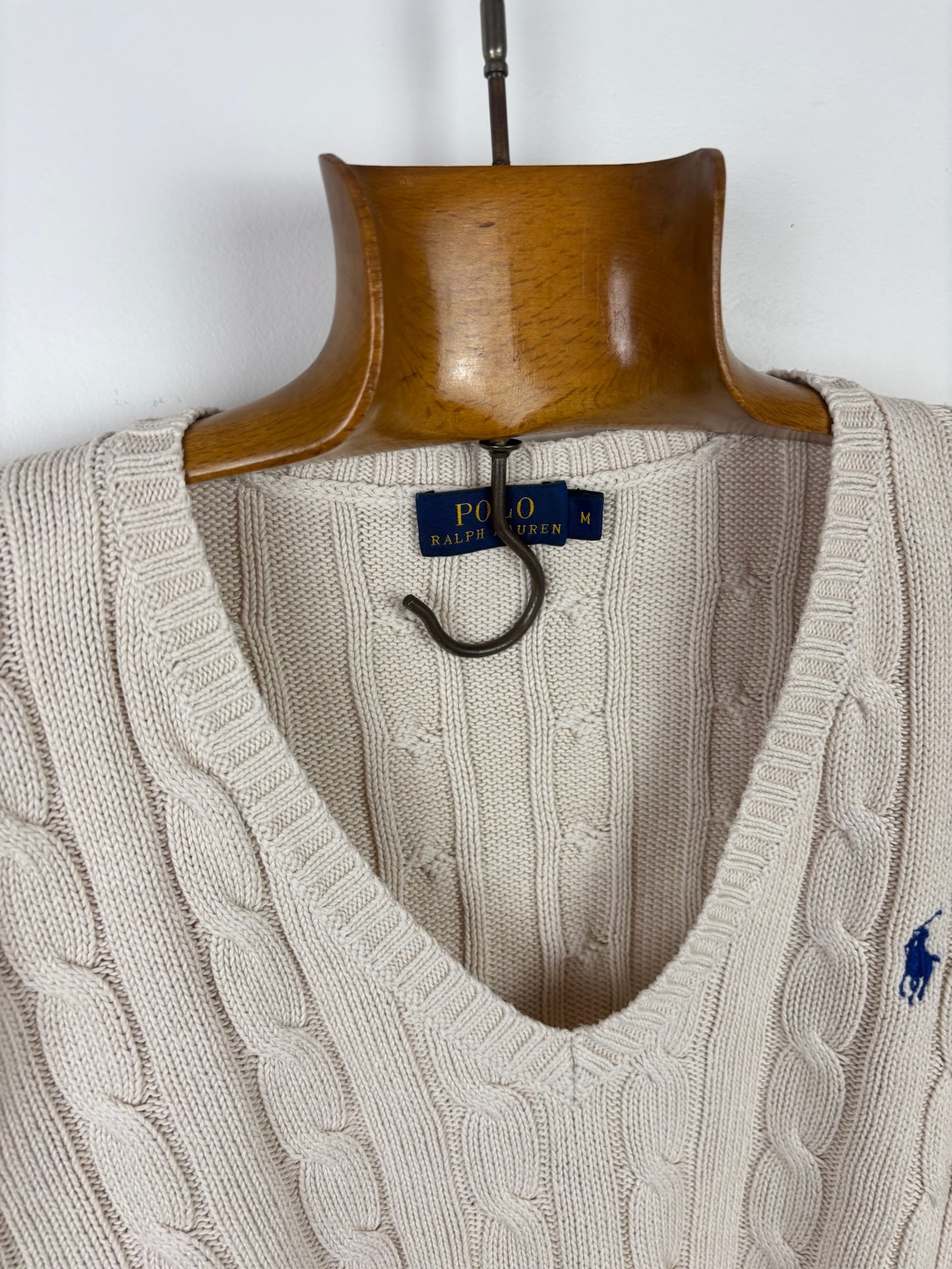Pull en maille torsadé Ralph Lauren