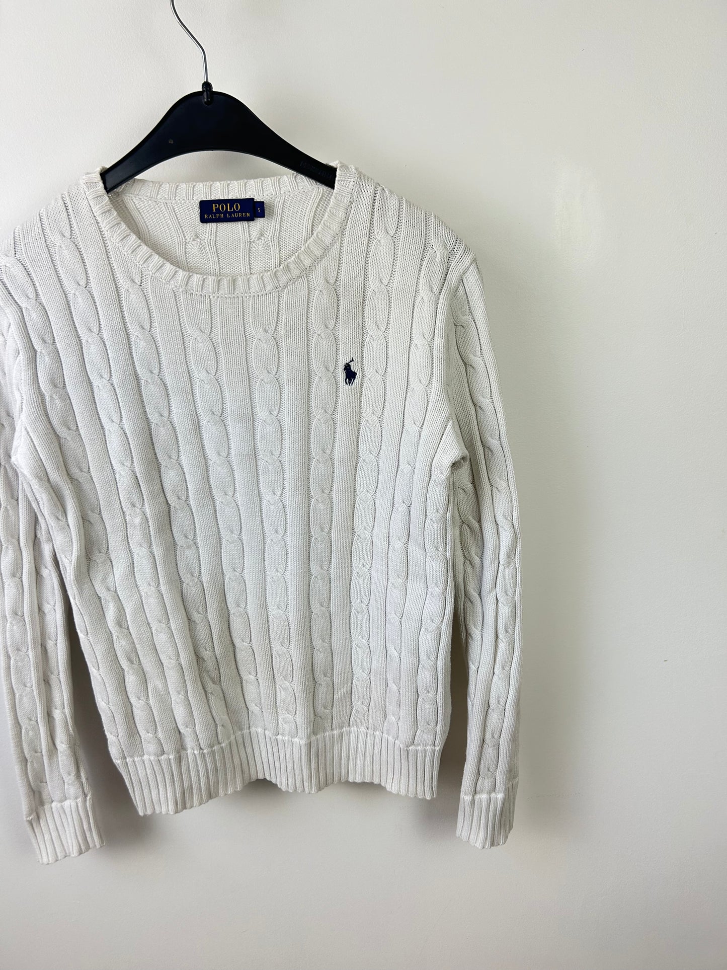 Pull en maille torsadé Ralph Lauren