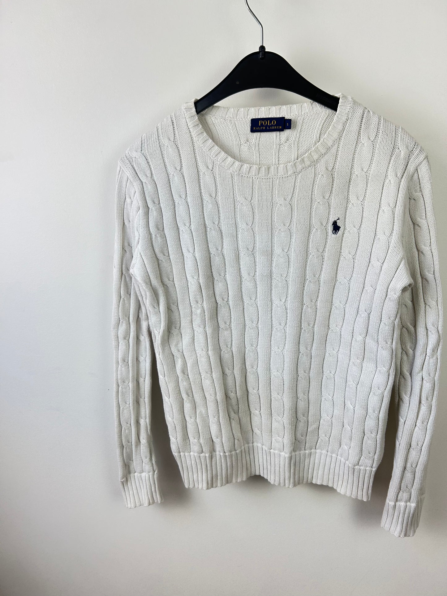 Pull en maille torsadé Ralph Lauren