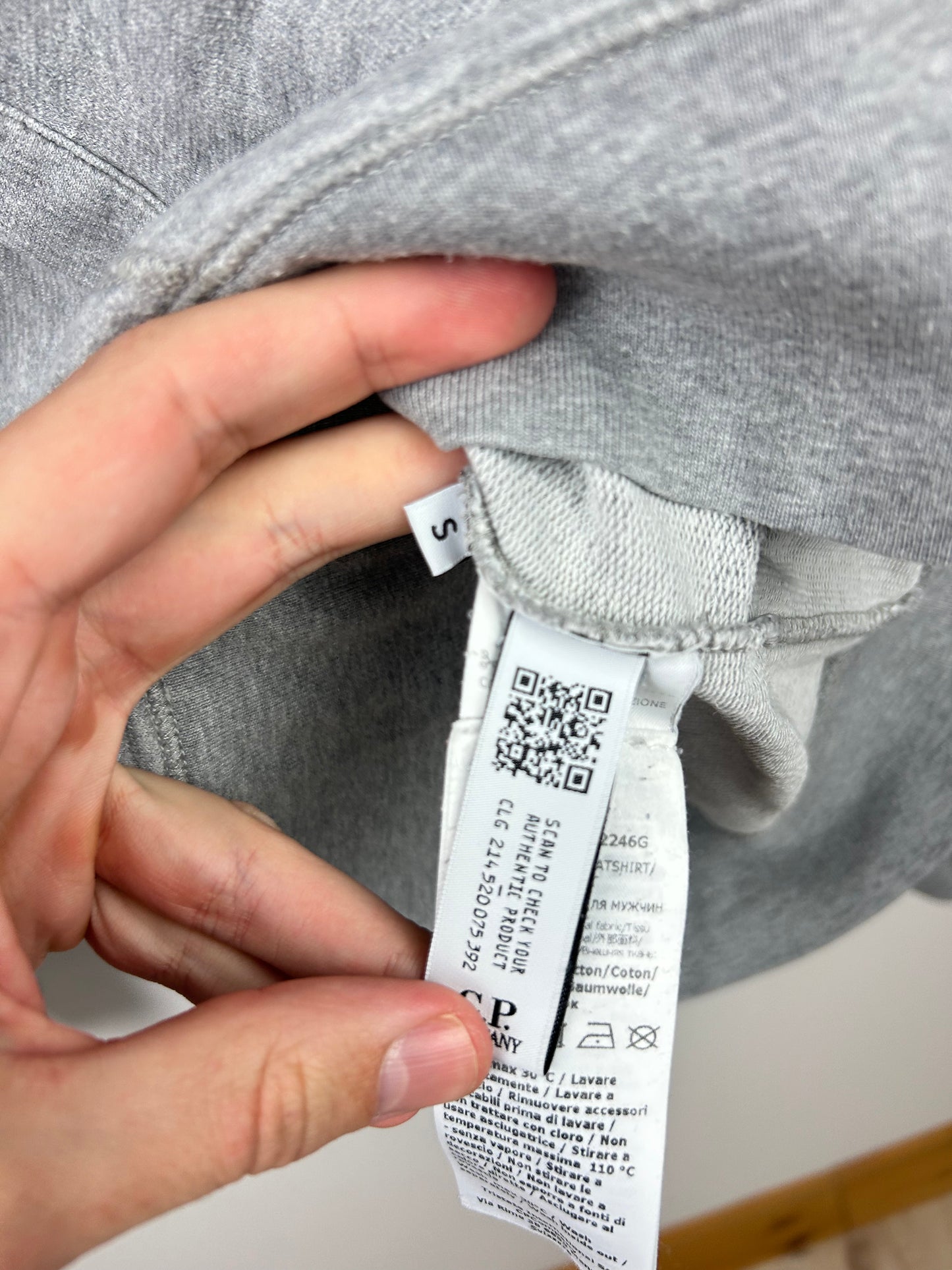 Pull zippé CP Company