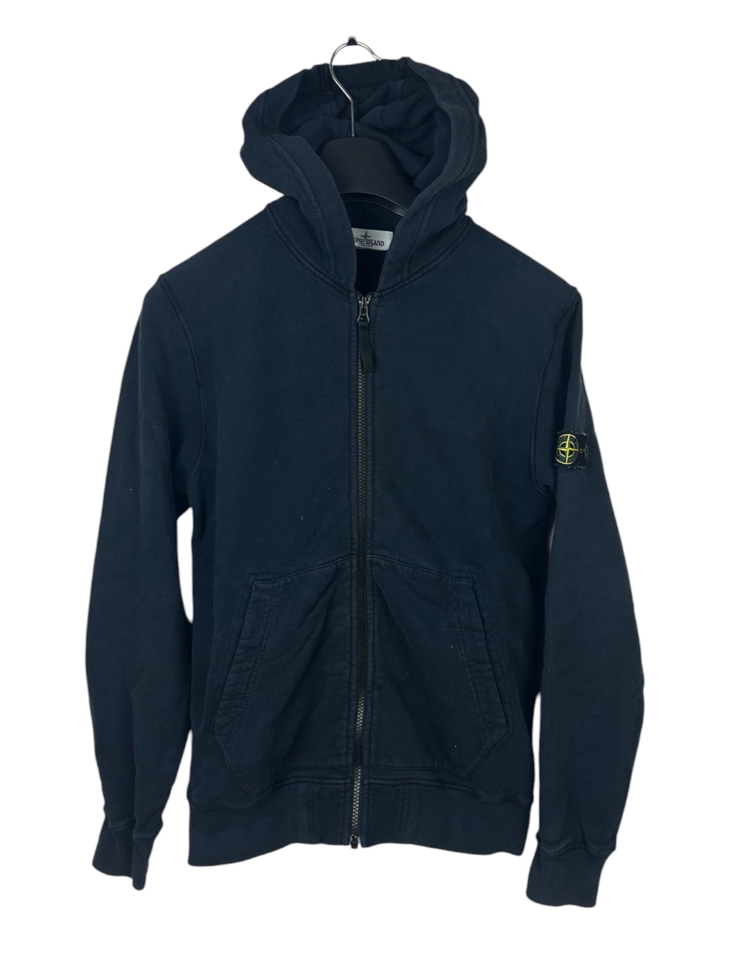 Pull zippé à capuche Stone Island Junior