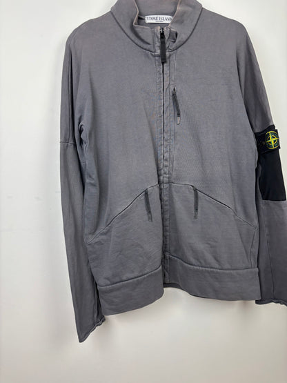 Veste zip Stone Island grise