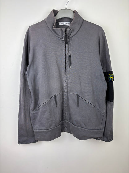 Veste zip Stone Island grise
