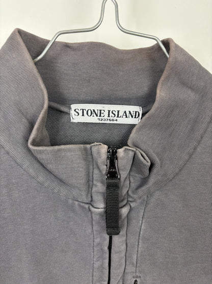 Veste zip Stone Island grise