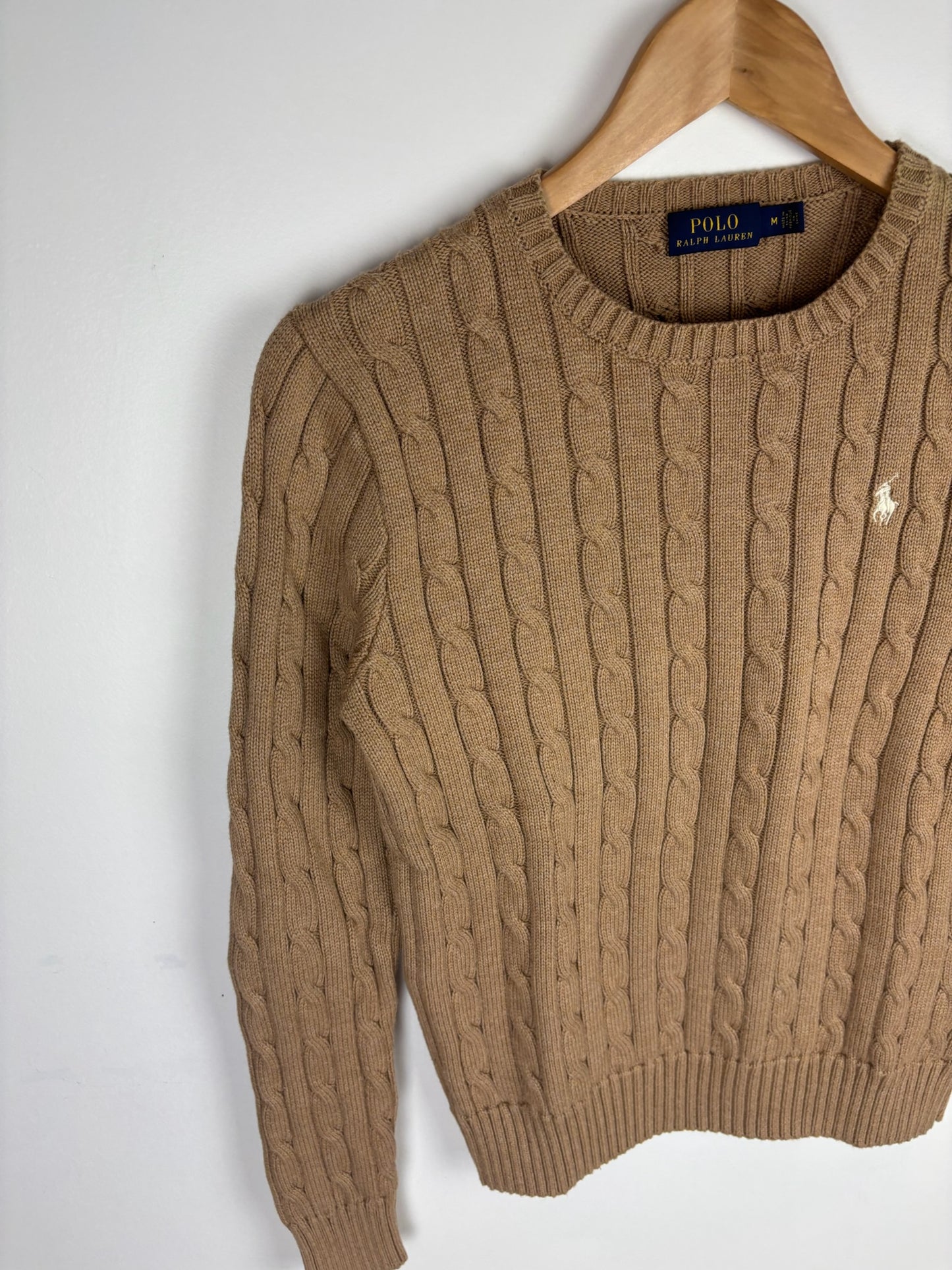 Pull en maille torsadé Ralph Lauren