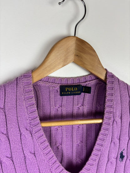 Pull en maille torsadé Ralph Lauren
