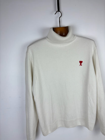 Pull col roulé AMI Paris