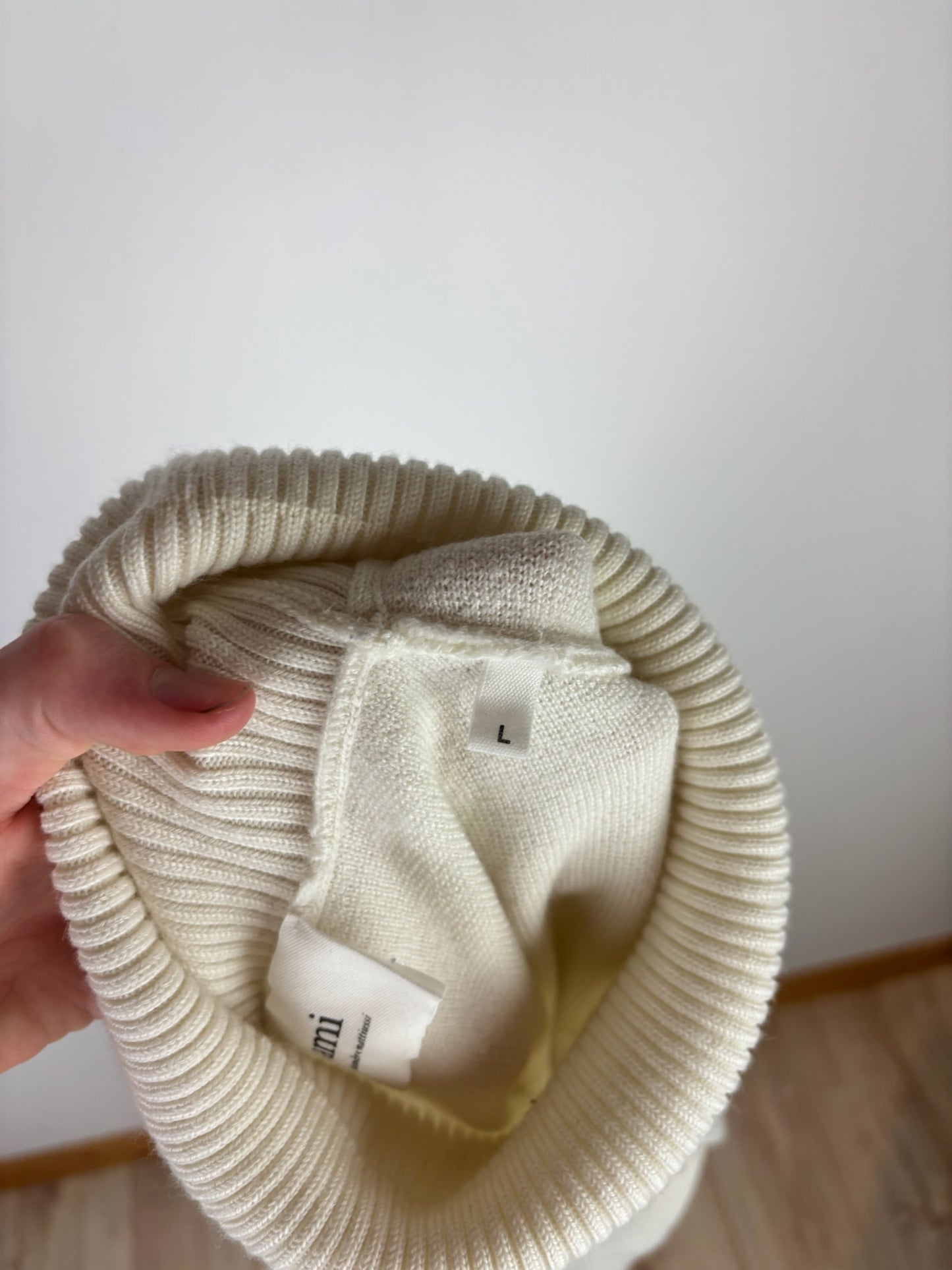 Pull col roulé AMI Paris