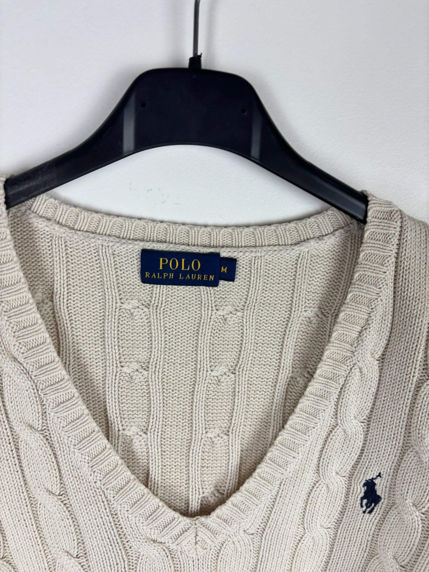Pull en maille torsadé Ralph Lauren