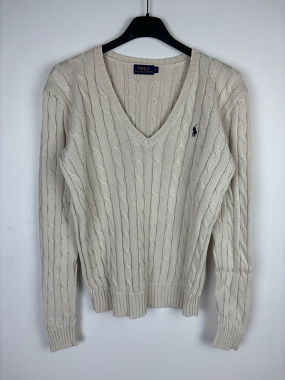 Pull en maille torsadé Ralph Lauren