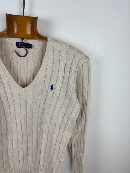 Pull en maille torsadé Ralph Lauren