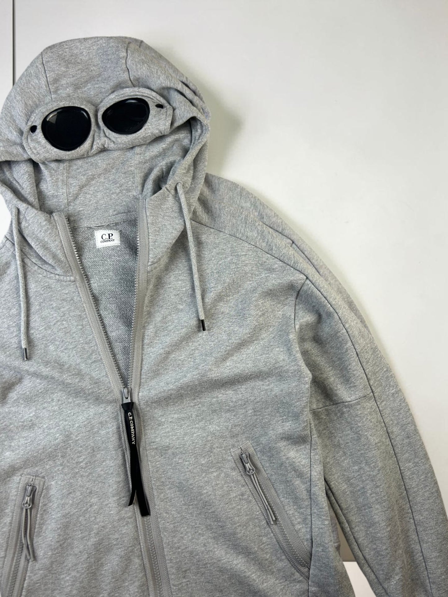 Pull Zippé Goggle C.P. Company Gris – Taille S