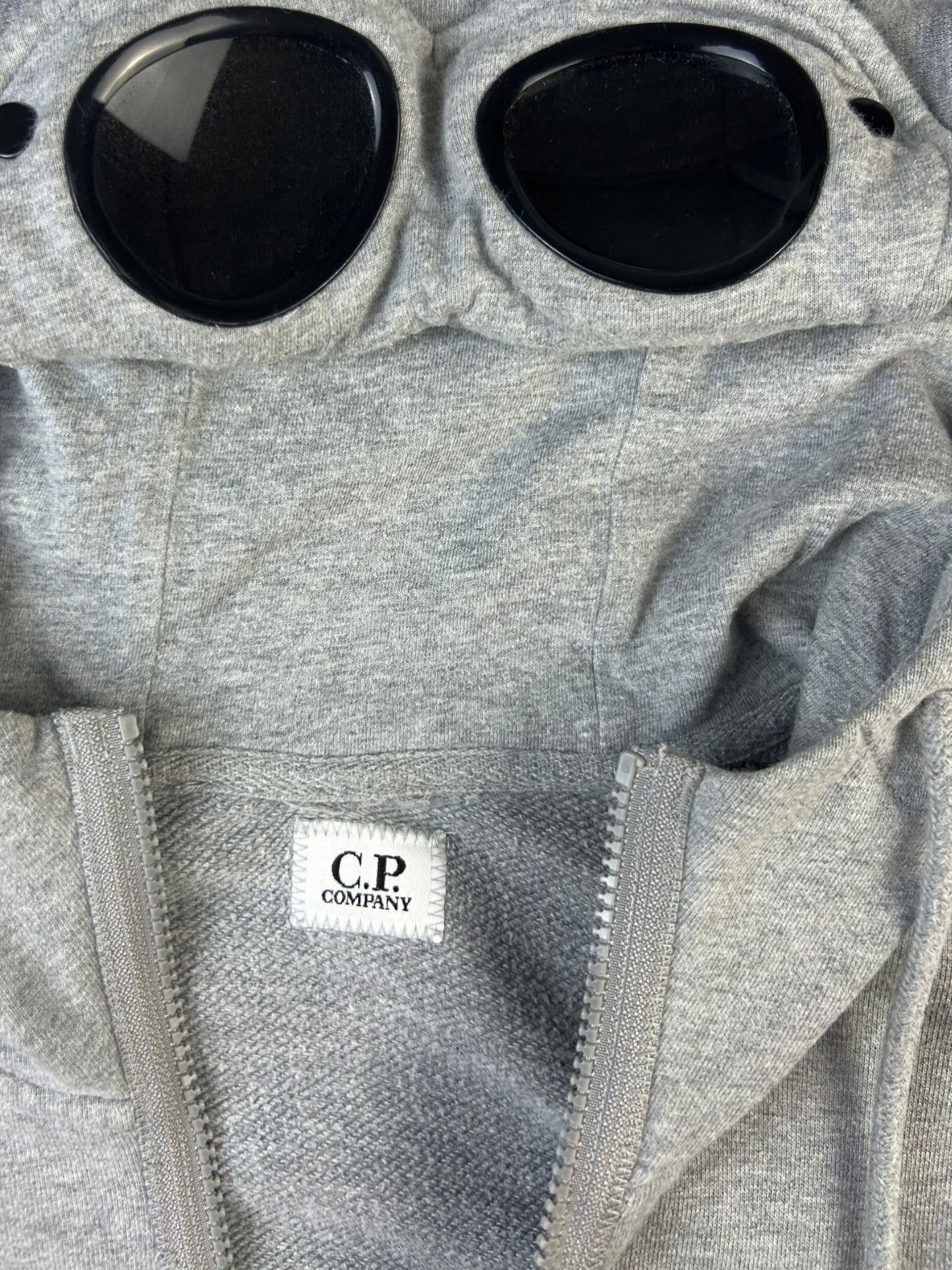 Pull Zippé Goggle C.P. Company Gris – Taille S
