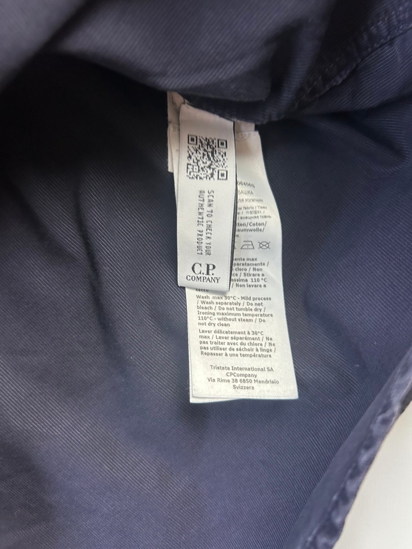 Veste Surchemise Zippée C.P. Company – Taille L