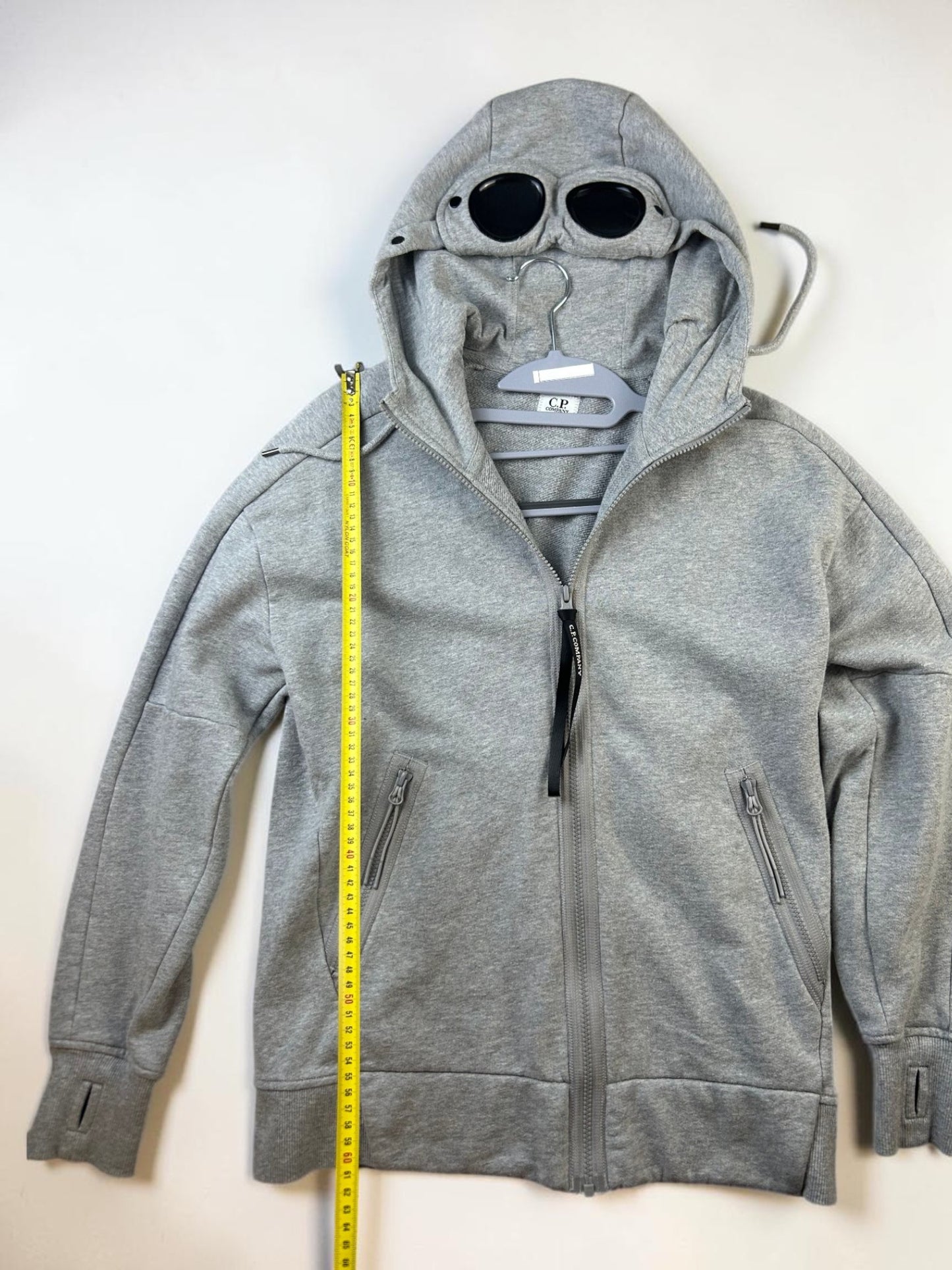 Pull Zippé Goggle C.P. Company Gris – Taille S