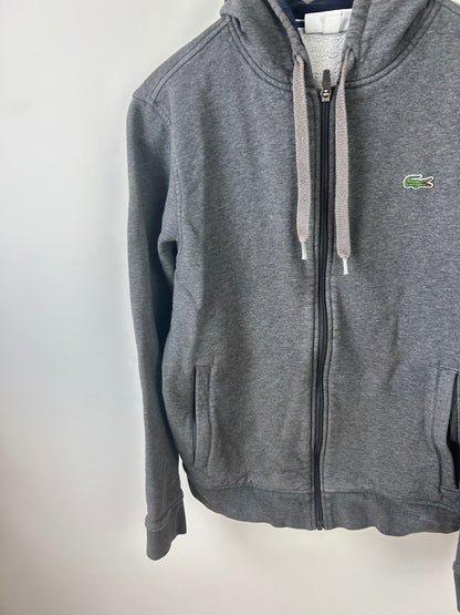 Pull zippé à capuche Lacoste