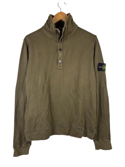 Pull col zippé Stone Island